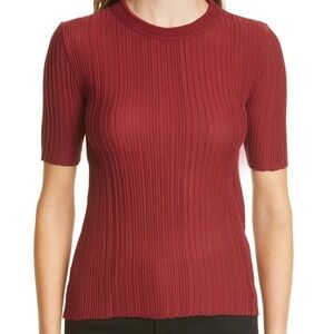 Missoni ribbed mock neck  top